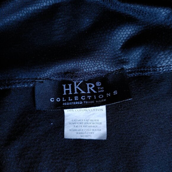 Black mini skirt - cotton - Picture 2 of 5